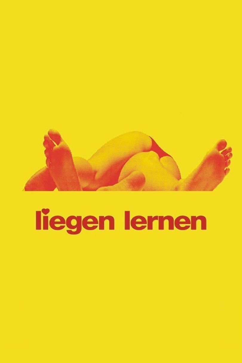 Plakat von "Liegen lernen"