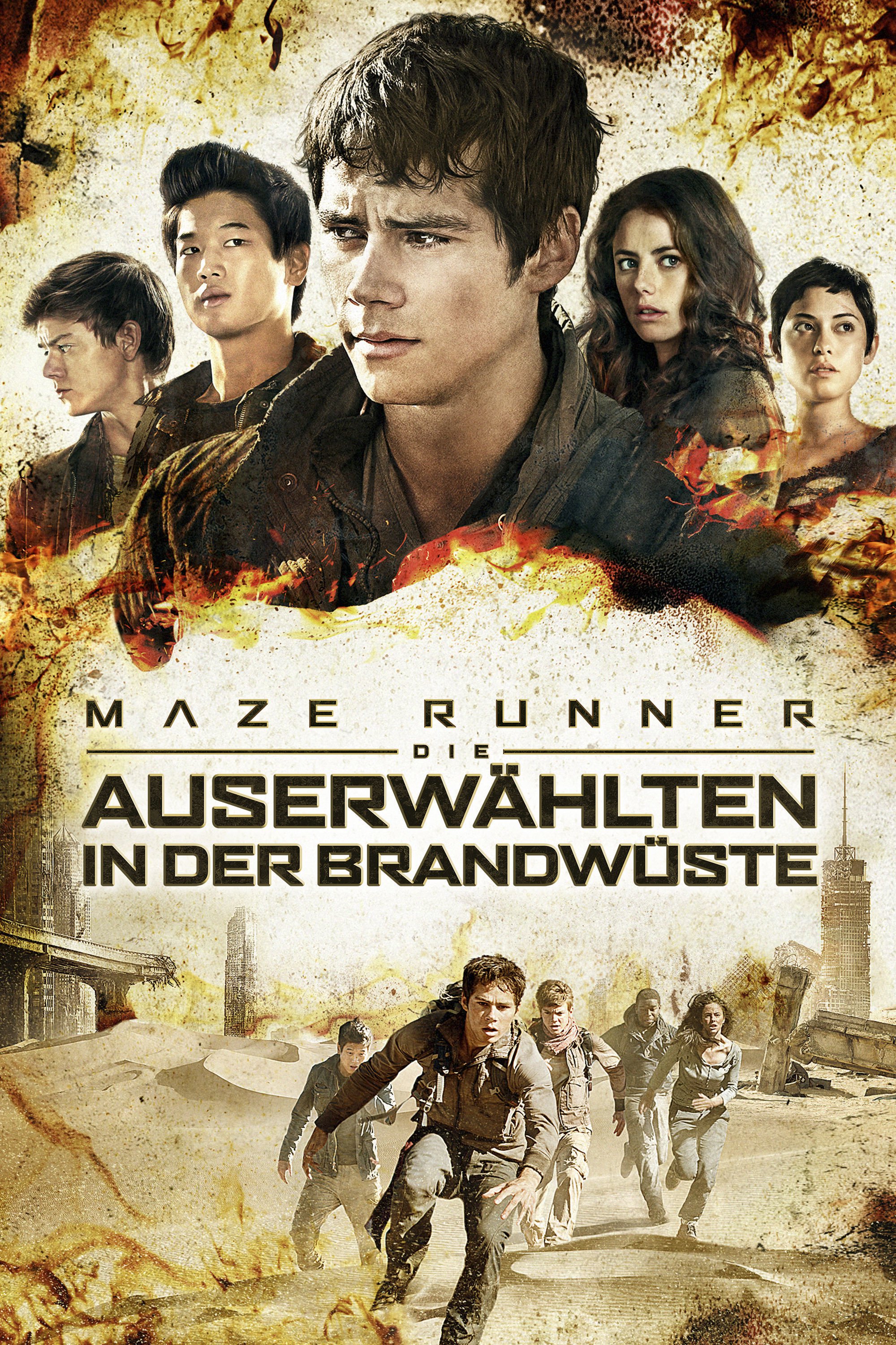 Plakat von "Maze Runner - Die Auserwählten in der Brandwüste"