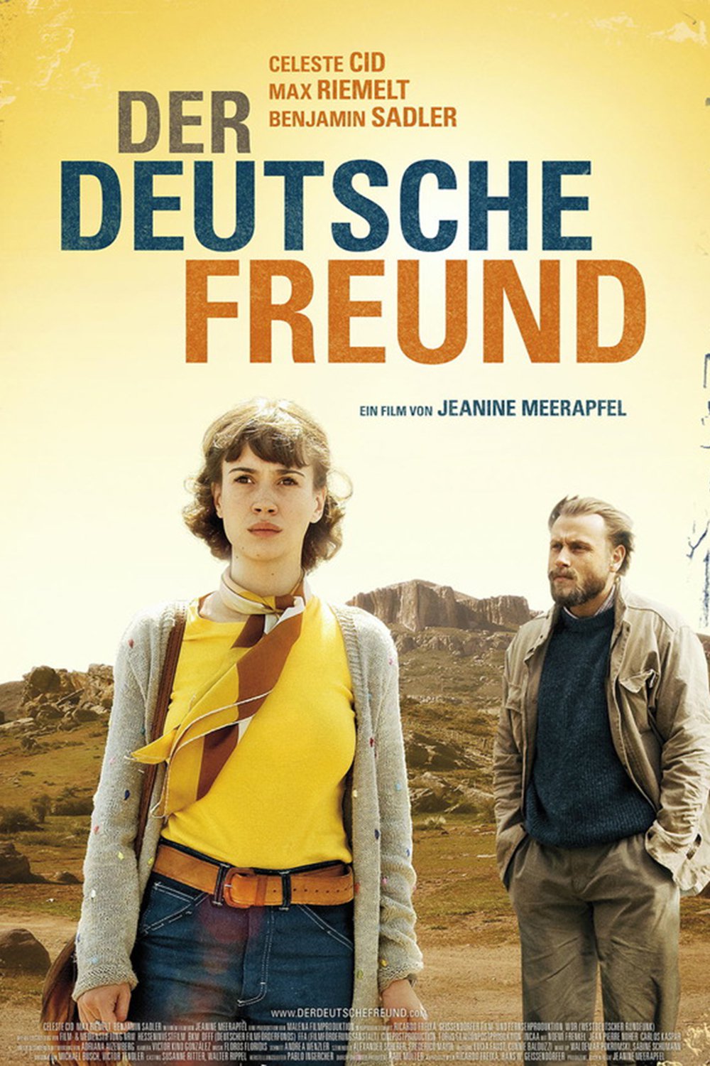 Plakat von "Der deutsche Freund"