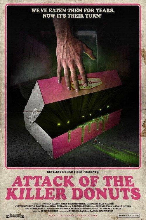 Plakat von "Attack of the Killer Donuts"