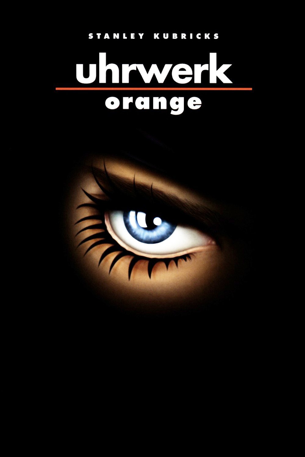 Plakat von "Uhrwerk Orange"