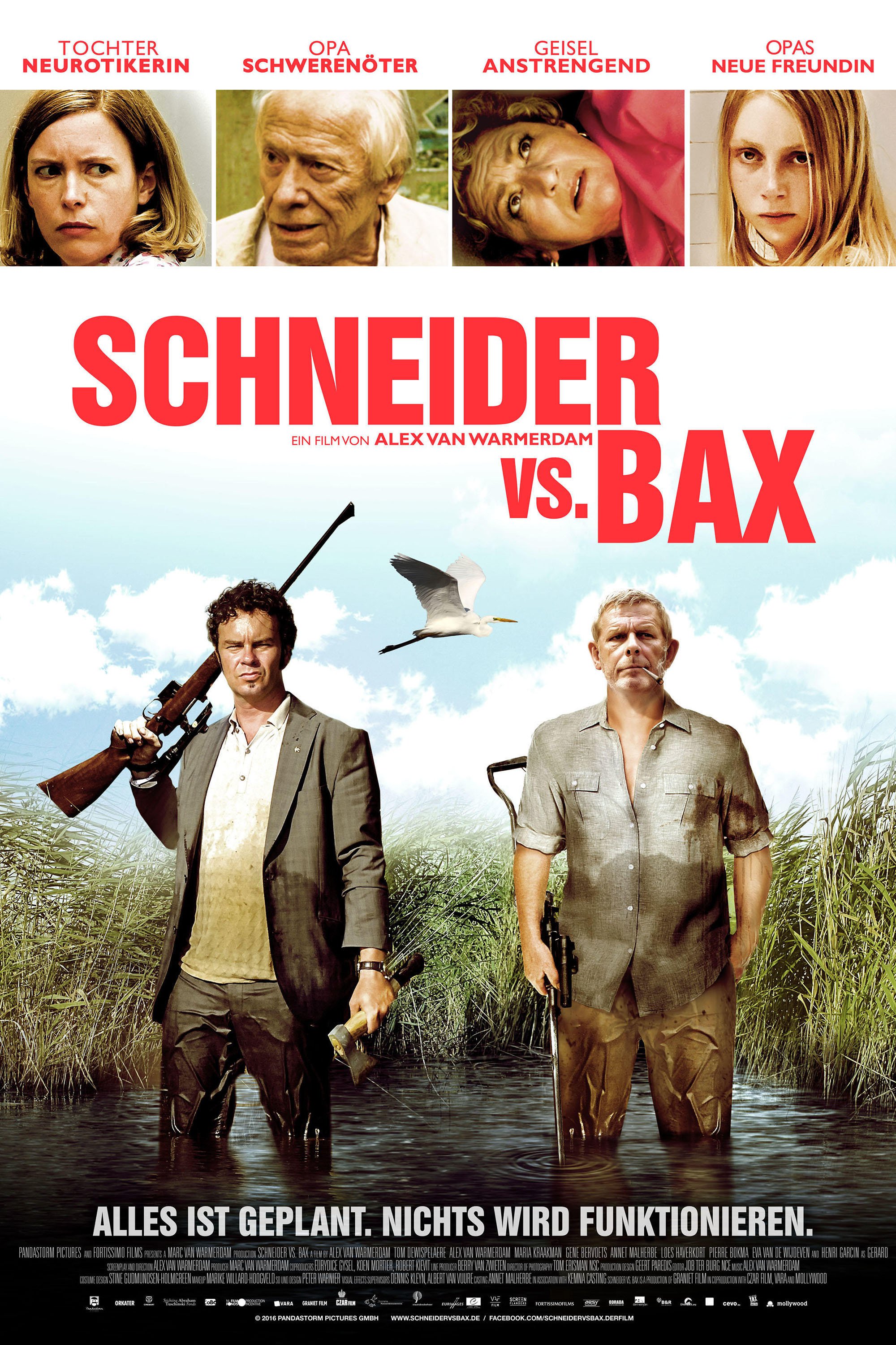 Plakat von "Schneider vs. Bax"