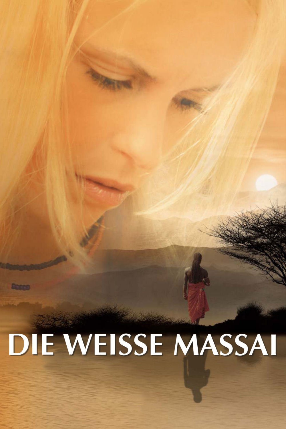 Plakat von "Die weisse Massai"