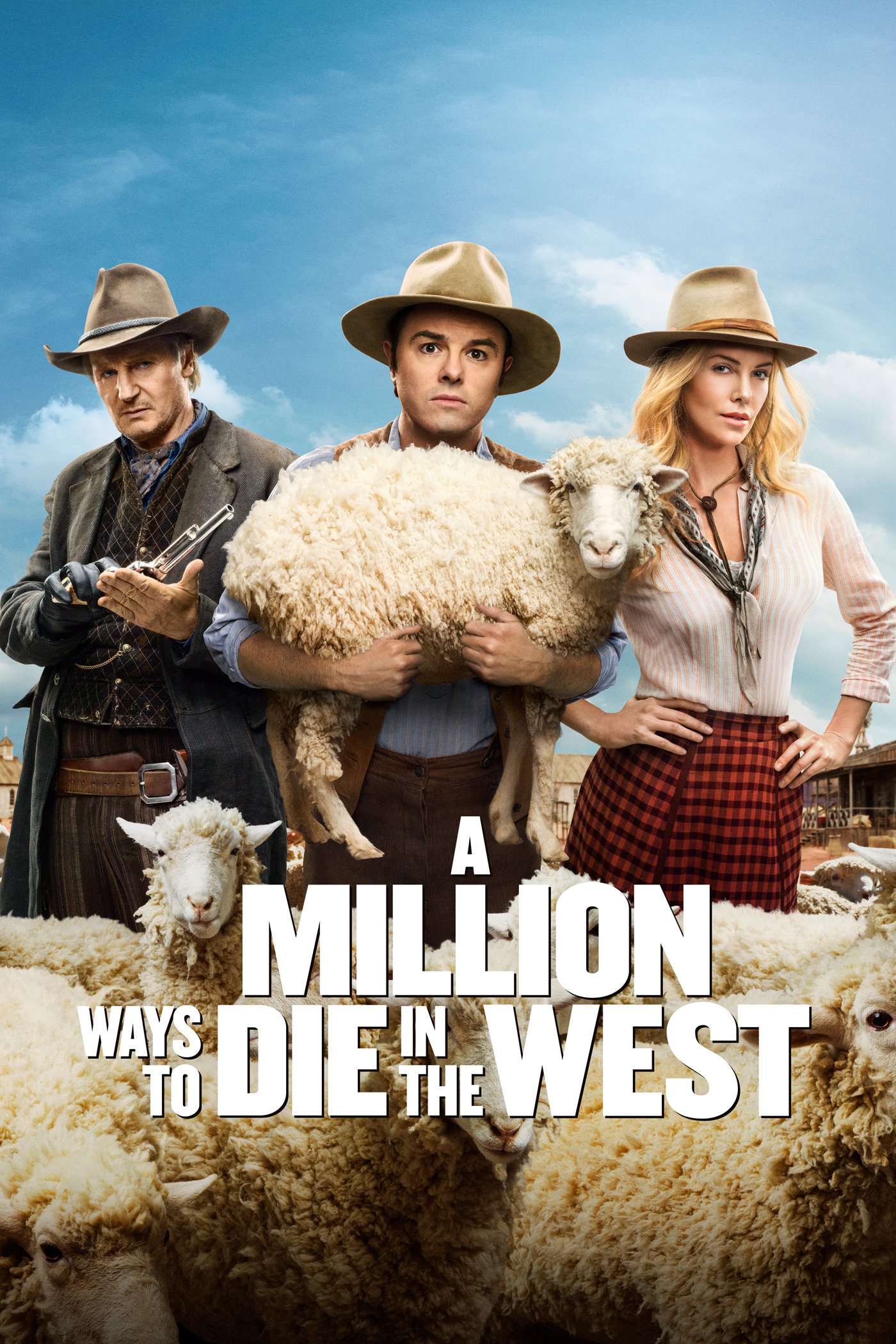 Plakat von "A Million Ways to Die in the West"