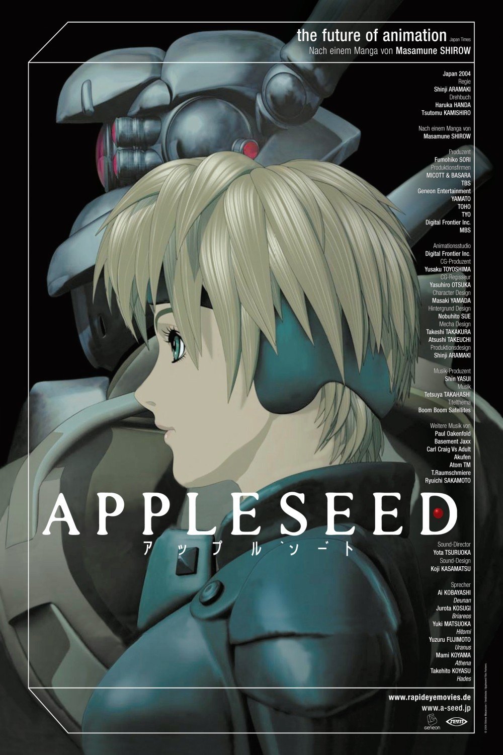 Plakat von "Appleseed"