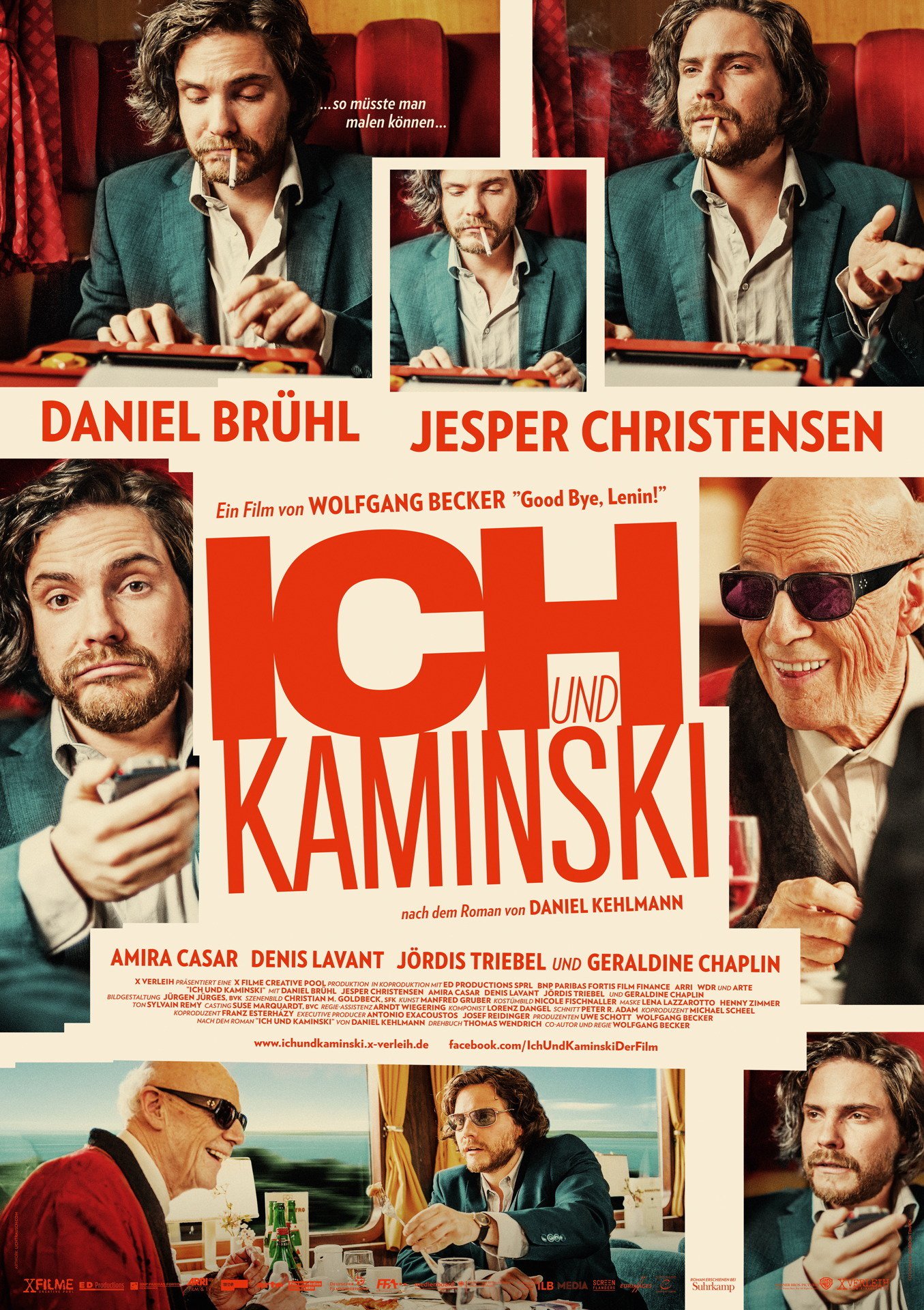 Plakat von "Ich und Kaminski"