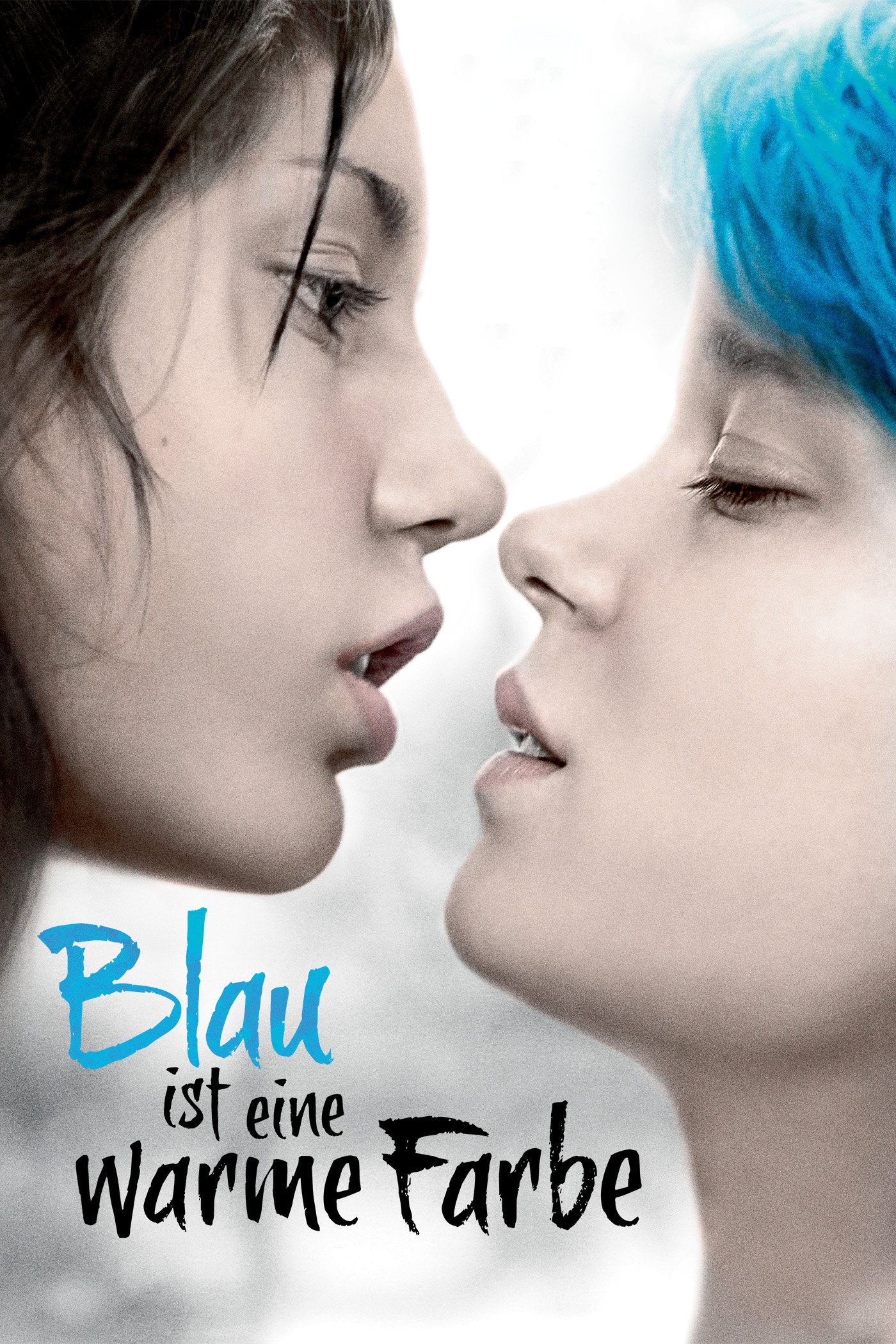 Plakat von "Blau ist eine warme Farbe"