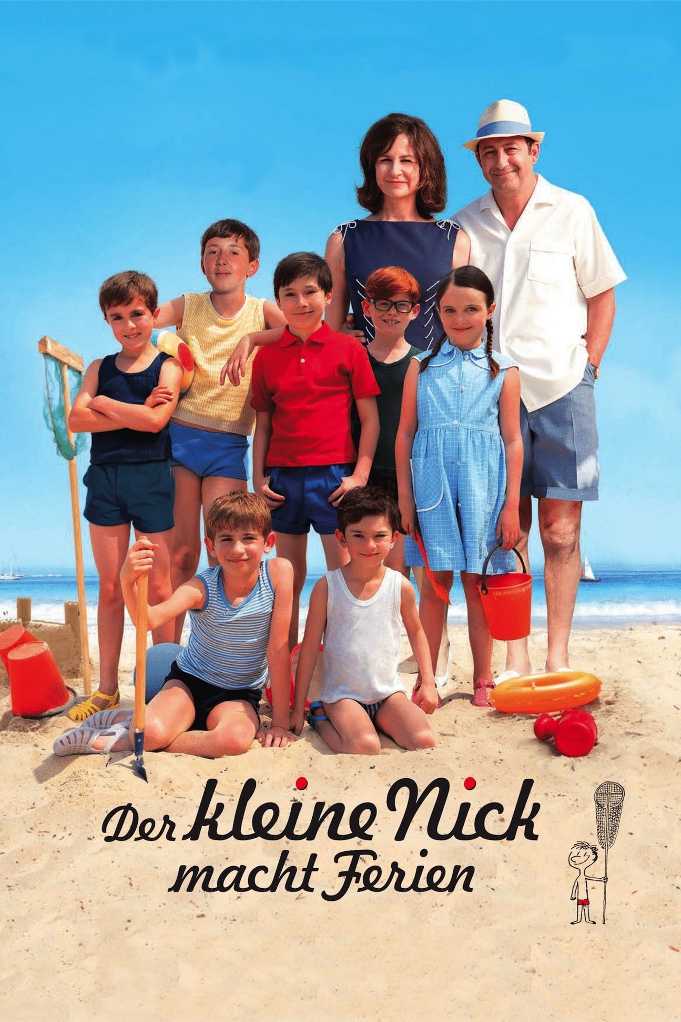 Plakat von "Der kleine Nick macht Ferien"