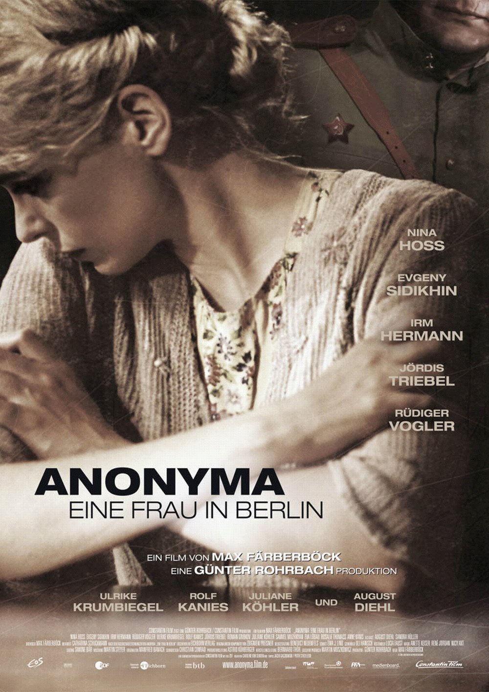 Plakat von "Anonyma - Eine Frau in Berlin"