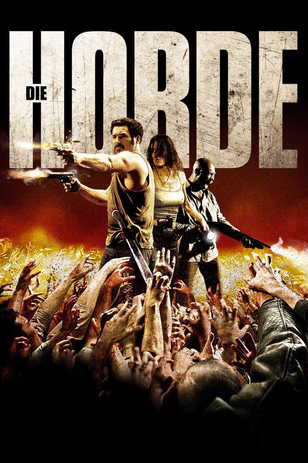 Plakat von "Die Horde"