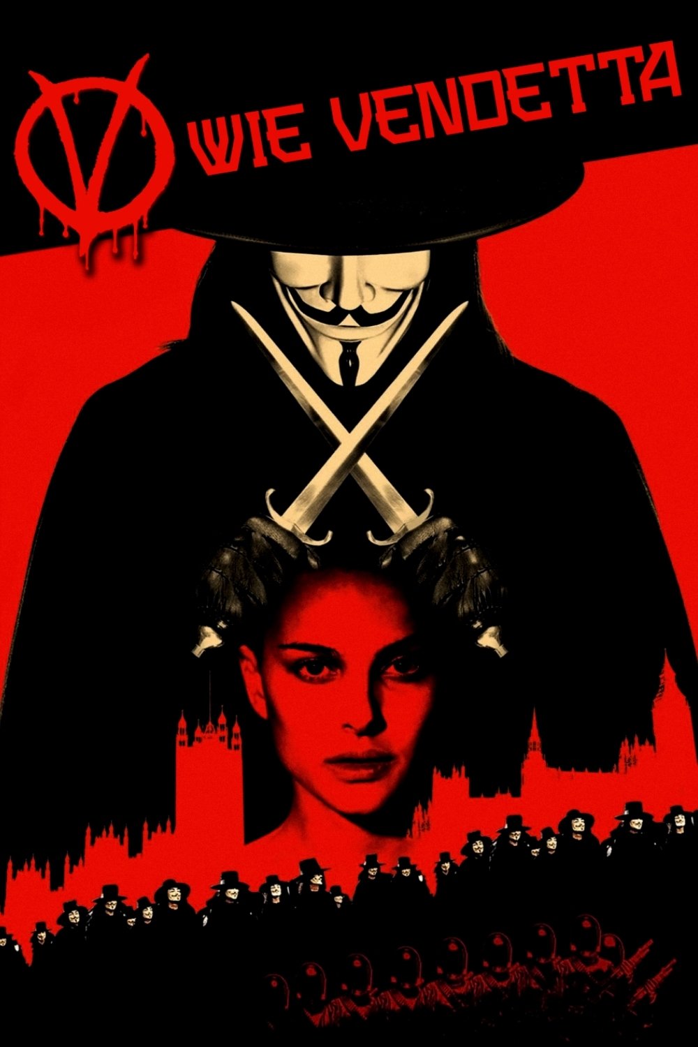 Plakat von "V wie Vendetta"