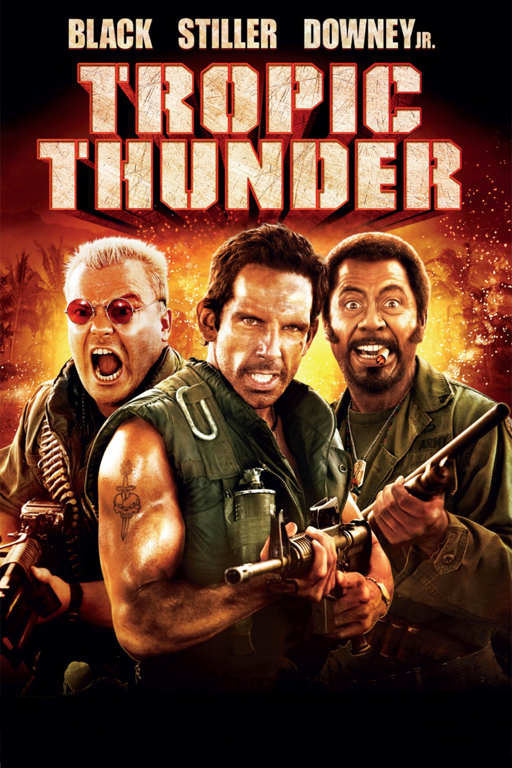 Plakat von "Tropic Thunder"