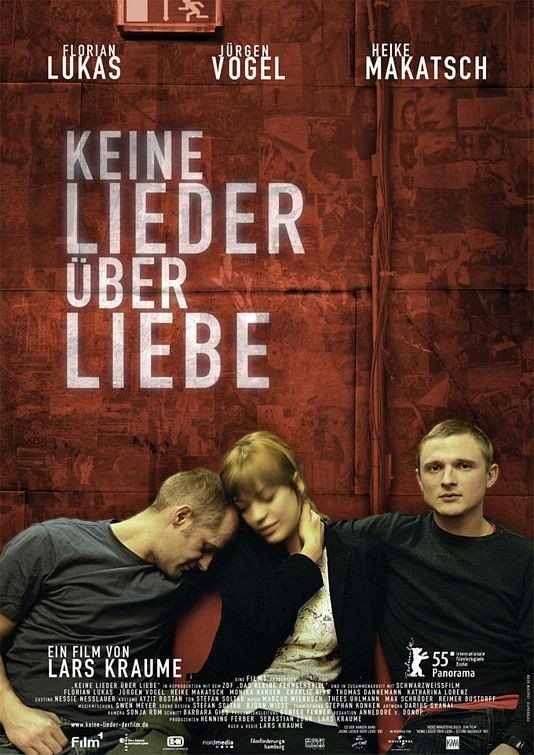 Plakat von "Keine Lieder über Liebe"