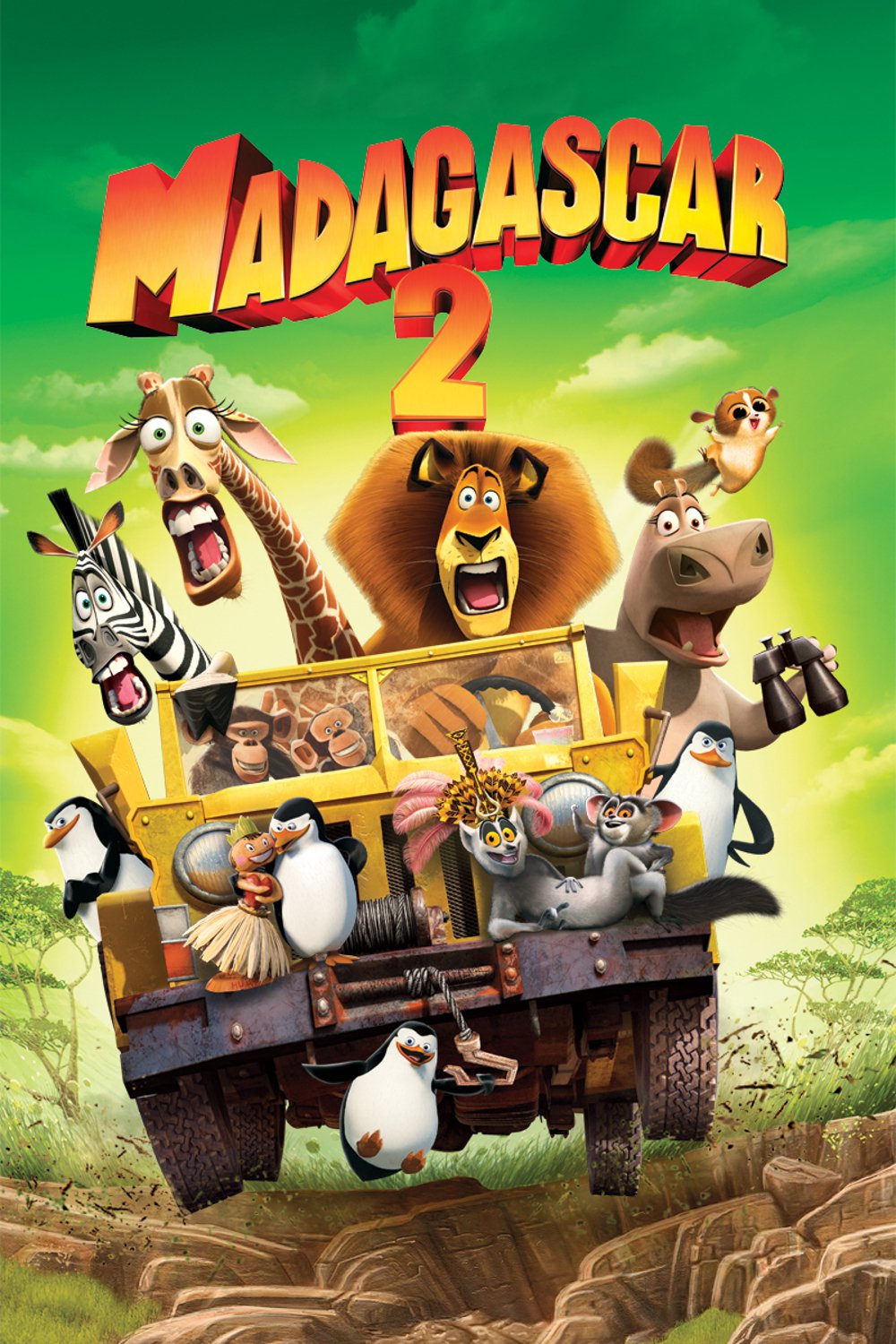 Plakat von "Madagascar 2"