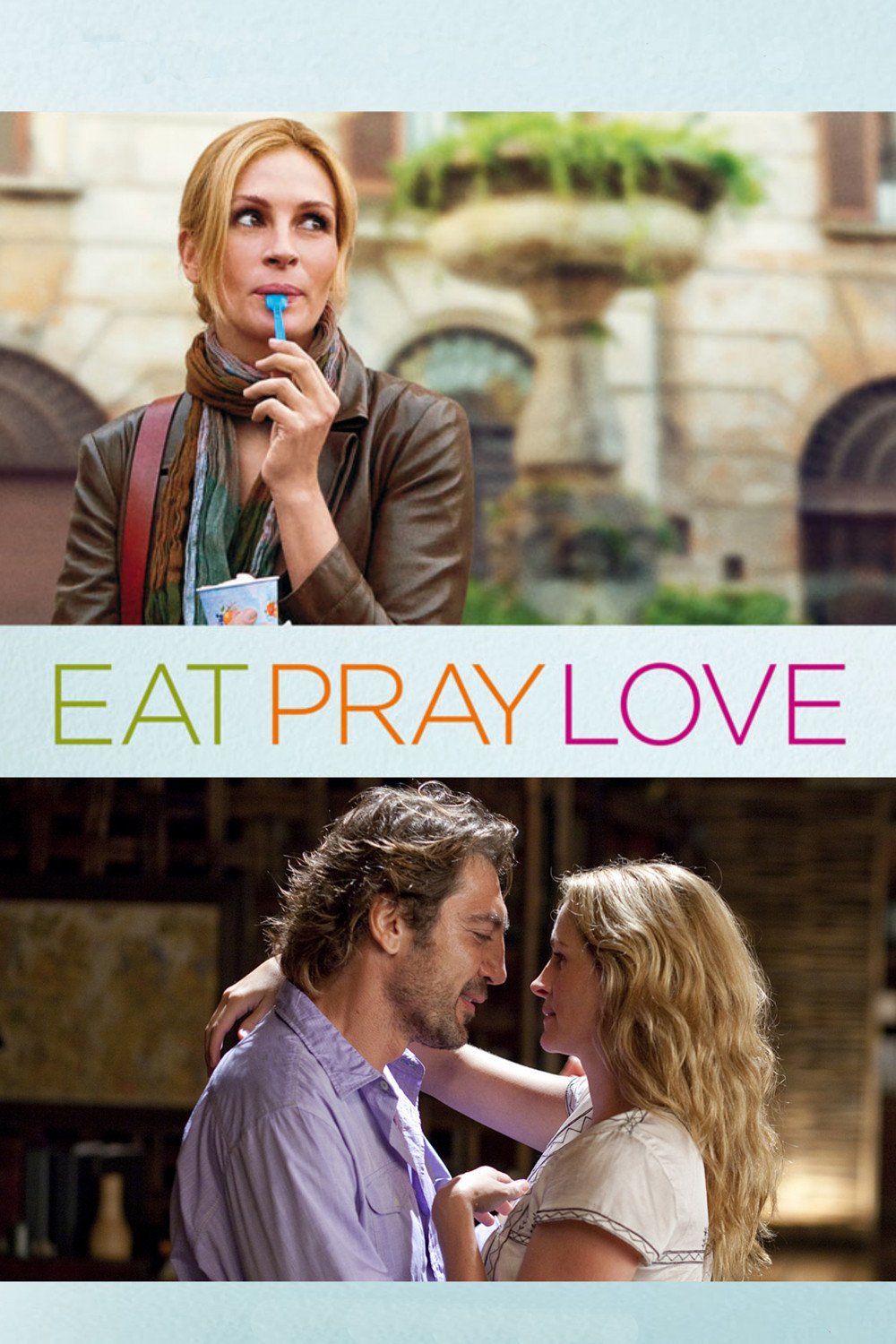 Plakat von "Eat Pray Love"