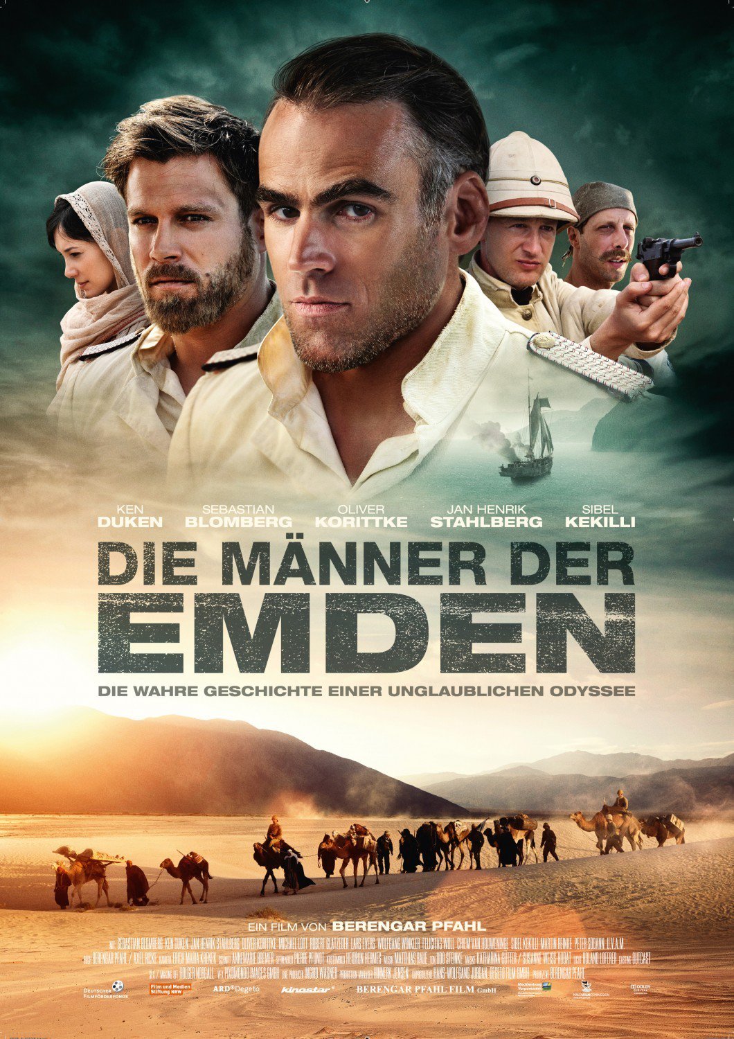 Plakat von "Die Männer der Emden"