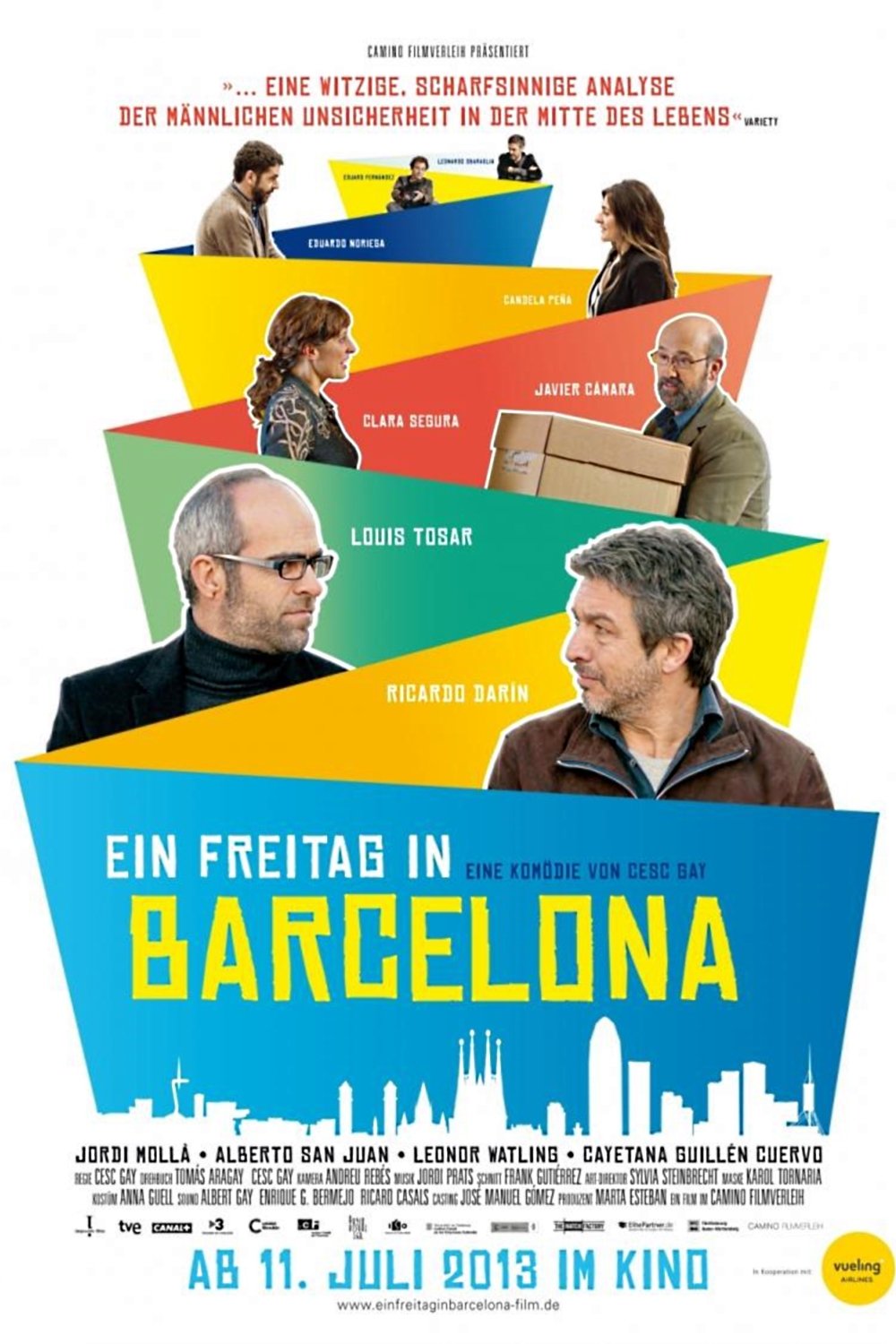 Plakat von "Ein Freitag in Barcelona"