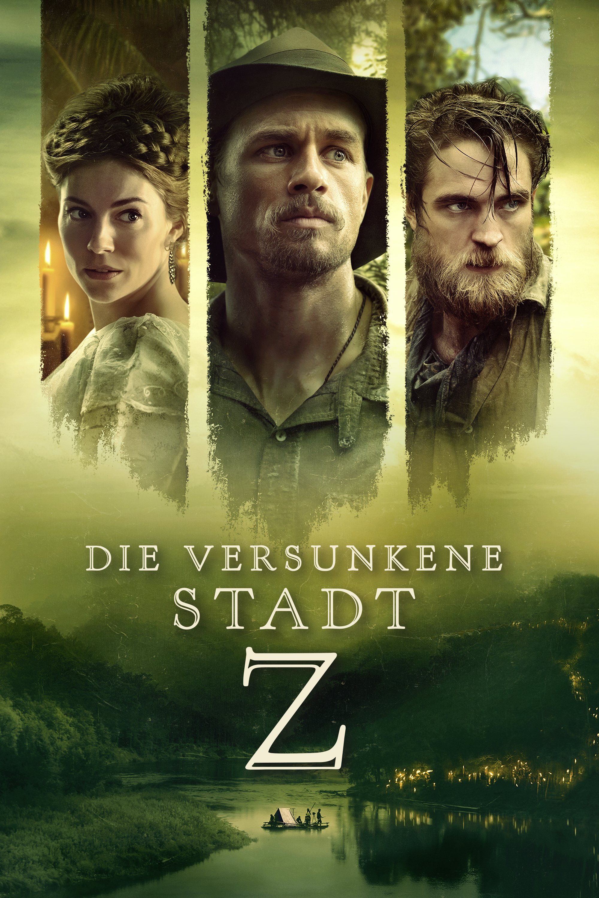 Plakat von "Die versunkene Stadt Z"