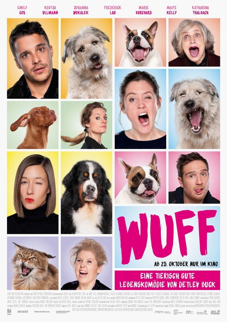 Plakat von "Wuff"