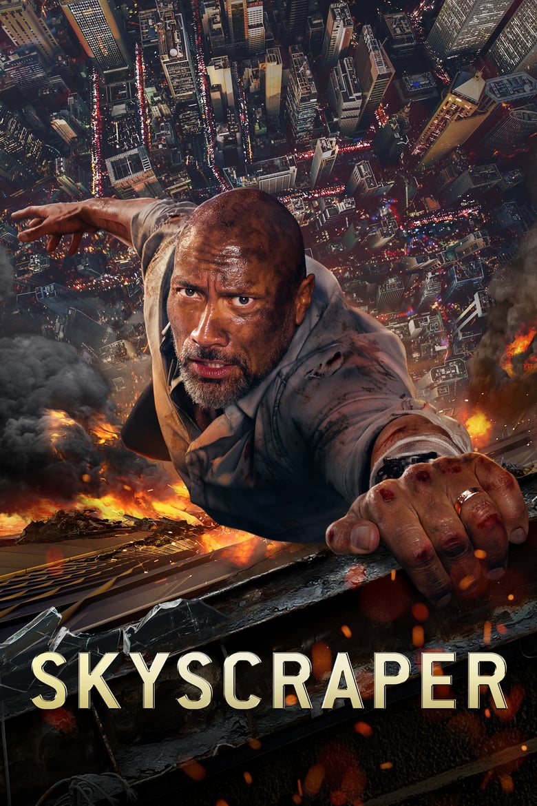 Plakat von "Skyscraper"
